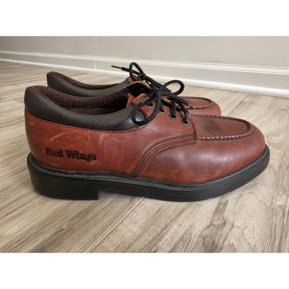 Red Wing Shoes Other - Red Wing Moc Toe Oxford Shoes Mens 10 Brown Leather